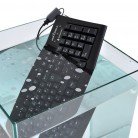 Tastatur Seal Shield SSKSV108DE     wasserdicht, IP68,               antimikrobiell/spülmaschinenfest, Schwarz, USB,                   SILVER SEAL